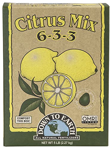 Down To Earth Organic Citrus Fertilizer Mix