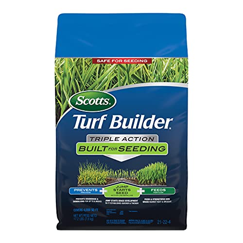 Scotts Turf Builder Triple Action for Seeding and Weed Prevention