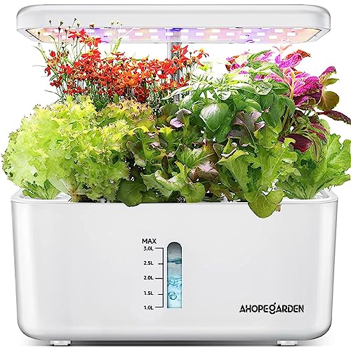 Ahopegarden Indoor Garden Hydroponic Kit - 8 Pods