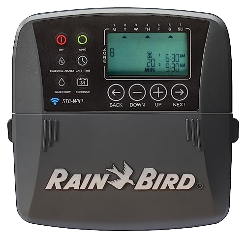 Rain Bird ST8I-2.0 Smart WiFi Sprinkler/Irrigation System Timer/Controller