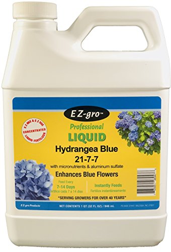 Hydrangea Fertilizer EZ-GRO 21-7-7 with Aluminum | 1 qt