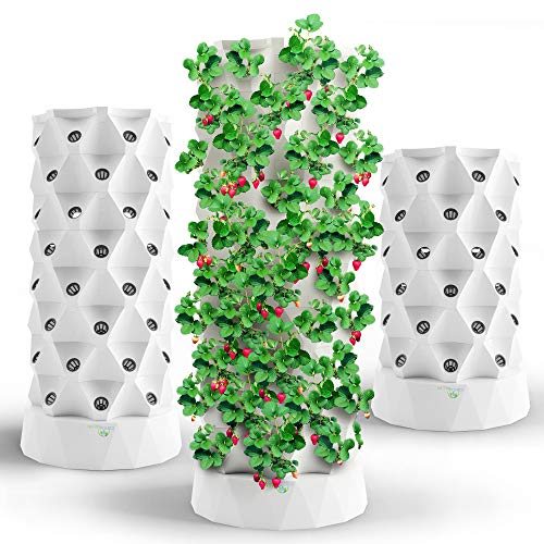 Nutraponics Hydroponics Tower - Vertical Growing System for Indoor Gardening