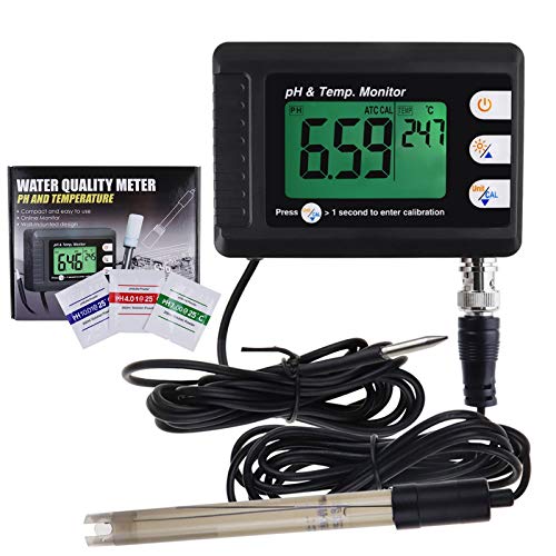 Temperature pH Monitor Meter Tester