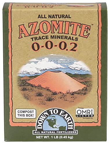 Down to Earth Organic White Azomite Powder