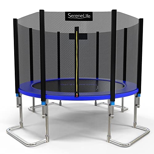 SereneLife Trampoline with Net Enclosure