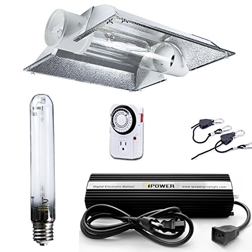 iPower 600 Watt HPS Digital Dimmable Ballast Grow Light System Kits