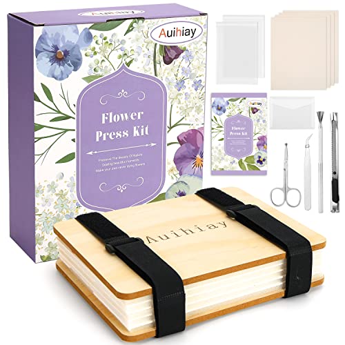 Auihiay Flower Press Kit