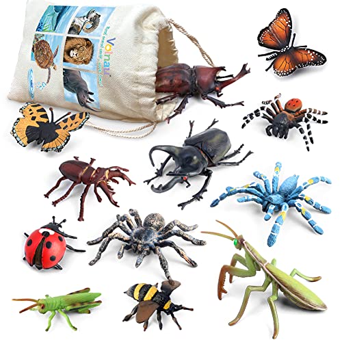 Bug Toys Figurines 12PCS for Kids Toddlers