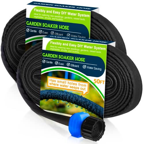 LAVEVE Soaker Hoses for Garden - Efficient and Durable Watering System