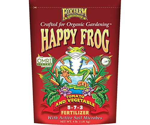 FoxFarm Happy Frog Garden Tomato and Vegetable Soil Fertilizer