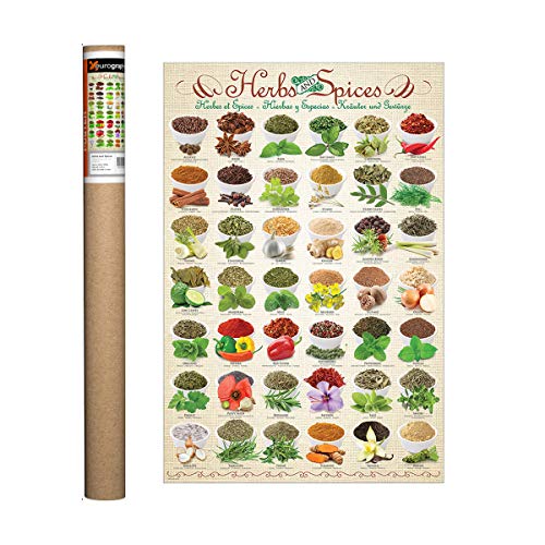 Herbs & Spices Poster - Vibrant Wall Décor for Your Home