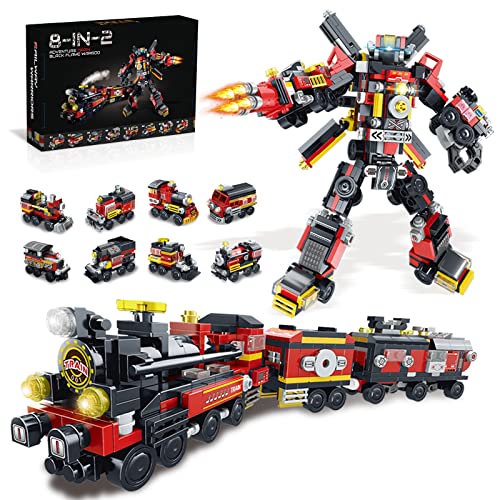 Train Robot Building Block Toys