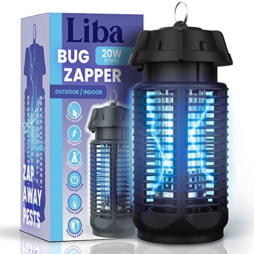 LiBa Electric Bug Zapper - Powerful Outdoor & Indoor Insect Killer