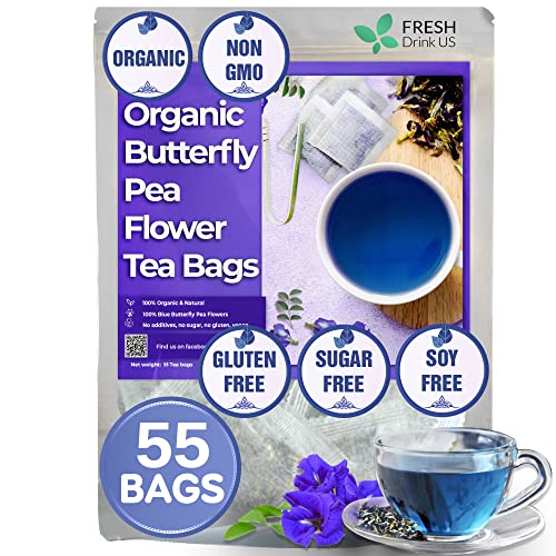 Premium Butterfly Pea Flowers Tea Bags