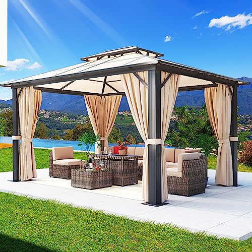 Polycarbonate Double Roof Gazebo