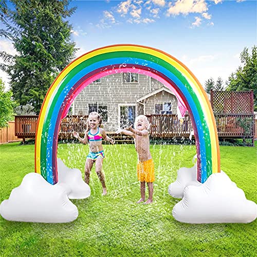Rainbow Sprinkler Inflatable Water Sprinkler Toys