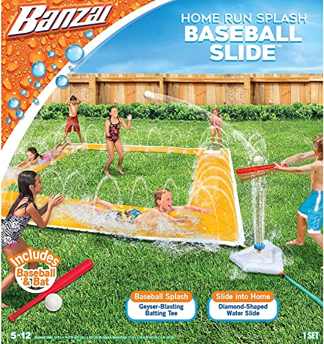 BANZAI Home Run Splash Baseball Slide