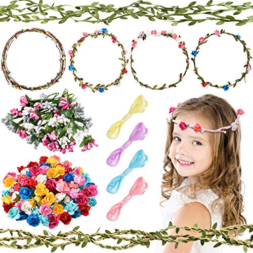 Flower Crowns Craft Kit for Girls