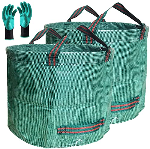 Professional 2-Pack 80 Gallon Yard Lawn Garden Bags
