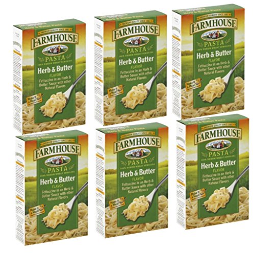 Delicious Farmhouse Pasta,Herb & Butter 4.7 Oz (6 Pack)