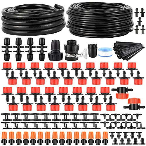 Comprehensive Drip Irrigation Kit for Efficient Plant Watering