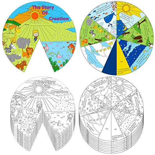 Sunday School Crafts for Kids Religious Activities Creation Wheel