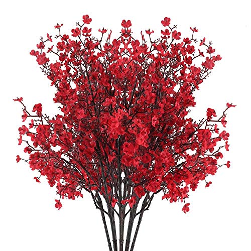 AILANDA Red Artificial Flowers