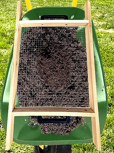 Large Soil Sifter for Gardening