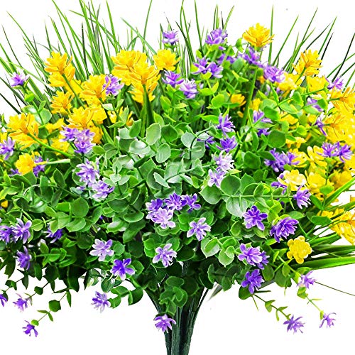UV Resistant Faux Outdoor Flowers