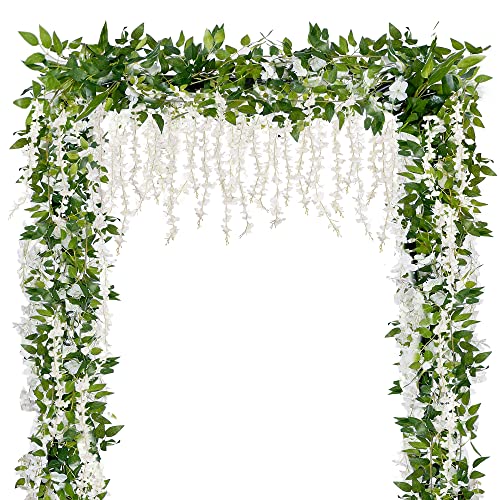 Sggvecsy Wisteria Garland Artificial Flowers