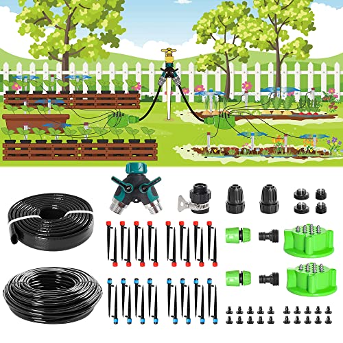 MIXC 2023 Drip Irrigation Kit with 12-Port Manifold