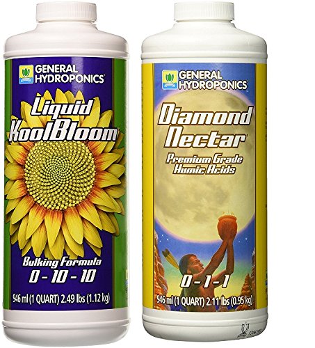 Hydroponics Diamond Nectar and Liquid Kool Bloom Fertilizers