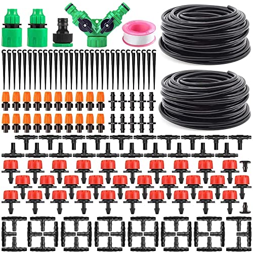 Walsilk Drip Irrigation Kit for Garden