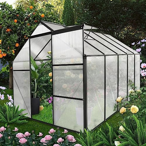 Spacious Greenhouse Polycarbonate Garden Plants Green House Kit