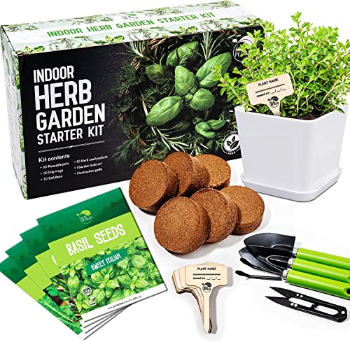 REALPELATED Indoor Herb Garden Kit