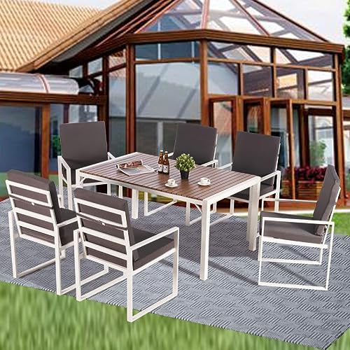 Charming Patio Dining Set - AINSTE Juego de Comedor para Patio Exterior