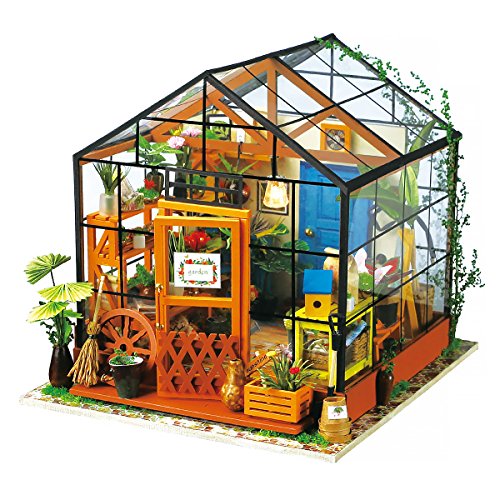RoWood Miniature House Kit - Cathy's Flower House