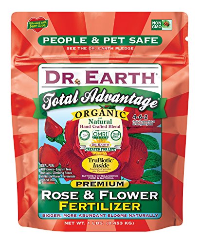 Organic Rose and Flower Fertilizer - Dr. Earth 72855