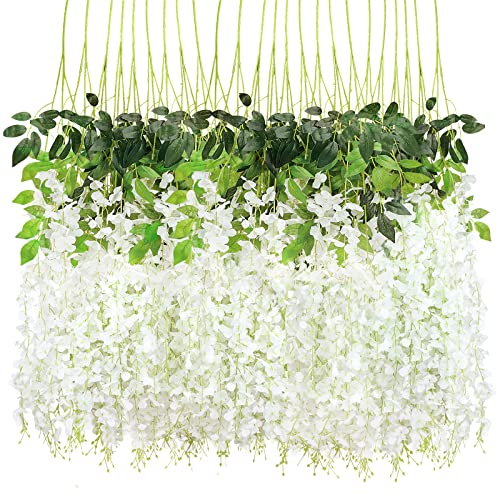 Artificial Wisteria Hanging Flowers