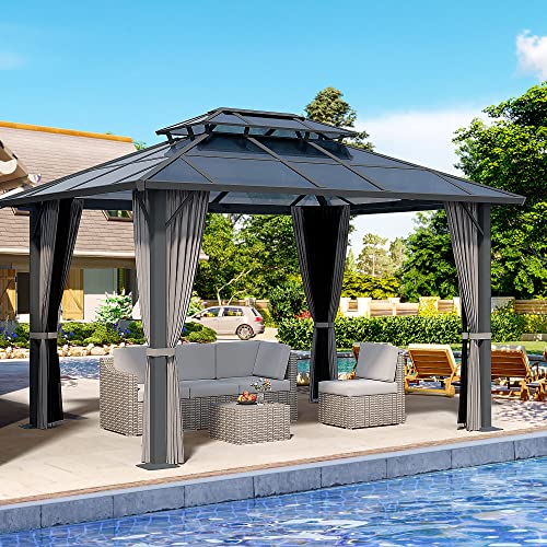 HAPPATIO Hardtop Gazebo