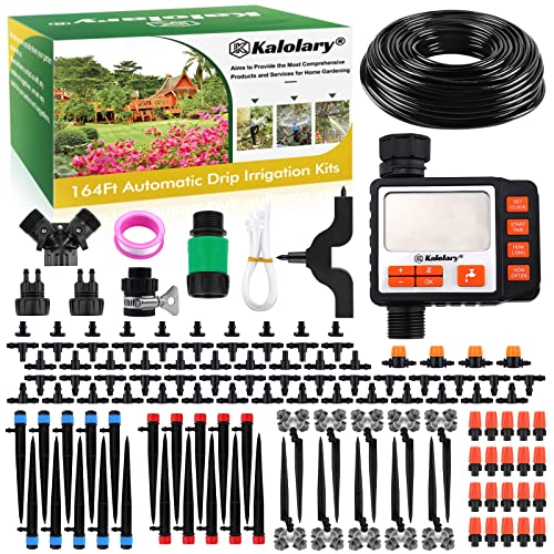 Adjustable Garden Watering System with Timer
