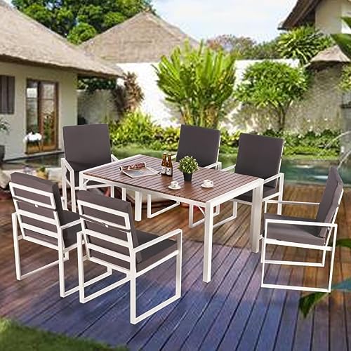 Patio Dining Set for 6