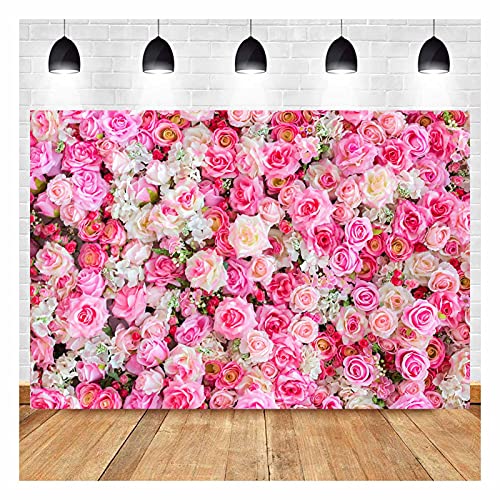 Pink Rose Flower Photography Backdrops