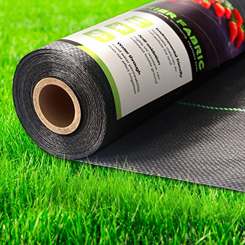 Garden Weed Barrier Landscape Fabric Heavy Duty