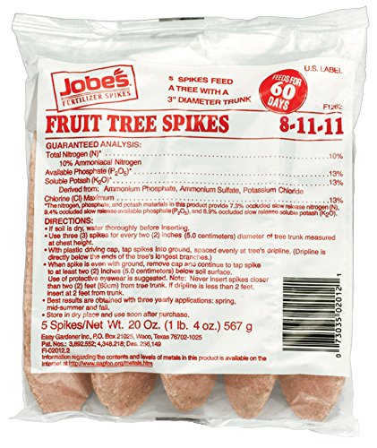 Jobe's Fruit and Citrus Fertilizer Spikes