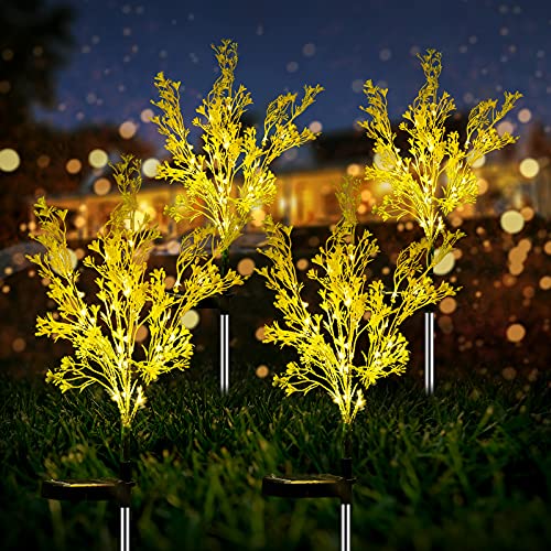 Solar Flowers Lights Outdoor Garden Waterproof IP65