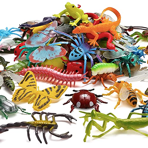 Colorful Assorted Mini Bugs Set - Educational Toy for Kids