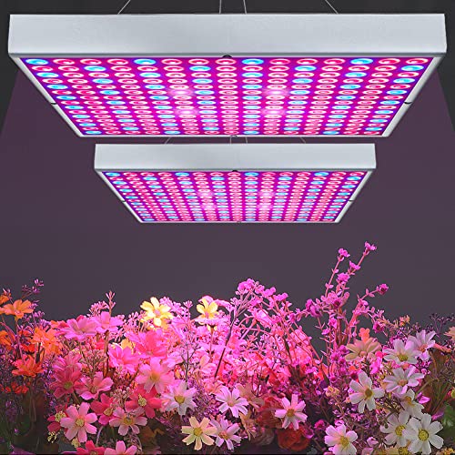 i-Venoya LED Grow Light for Indoor Plants (2 Pack)