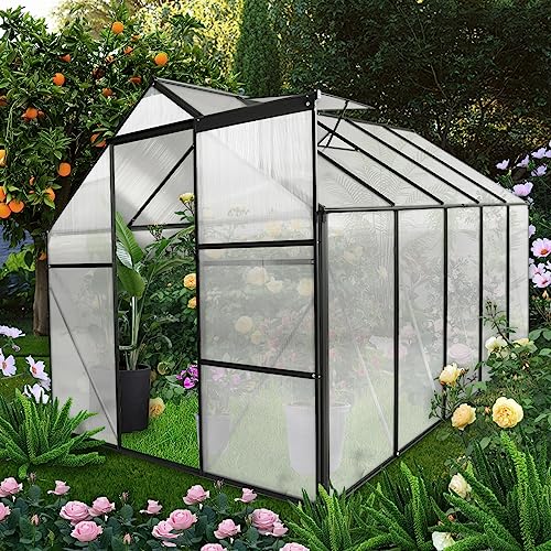 Voohek 6x10 FT Polycarbonate Greenhouse