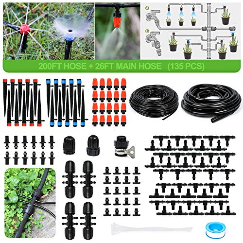 MIXC 226FT Micro Drip Irrigation Kit